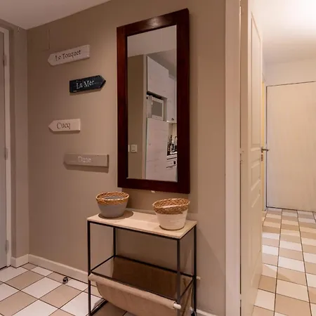 Apartment 6-person Flat With Swimming Pool Tennis Court And Free Park 217 Le Touquet